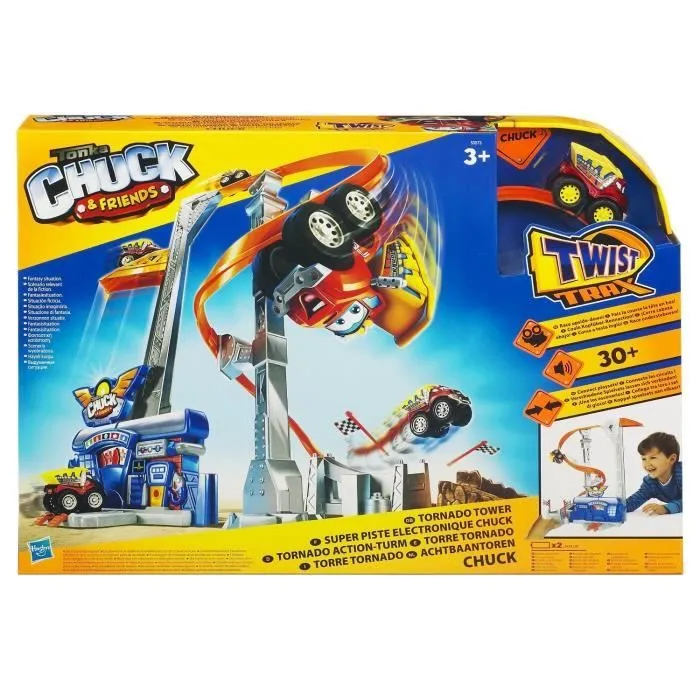 Piste Electronique Chuck - PLAYSKOOL - Avec camion métal - Pour enfants de 3 ans et plus-3