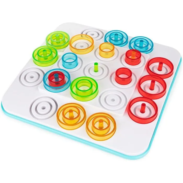 Jeu de société - SPIN MASTER - 6061050 - Otrio - Jeu d'alignement - Stratégie - 2 joueurs ou plus-4