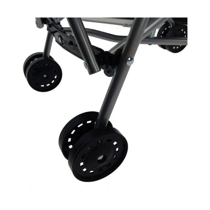 Landau - poussette Claudio reig - REA301412 - Poussette a Canne poupee Bebe-Paseo Buggy-Go, , Bleu-2