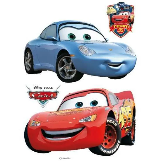 2 MAXI-STICKERS Cars - 60 cm de large-0