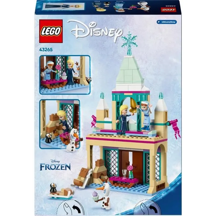LEGO Disney La Reine des Neiges 43265 Le Château de Glace d’Arendelle - Jeu enfant 5 ans-5