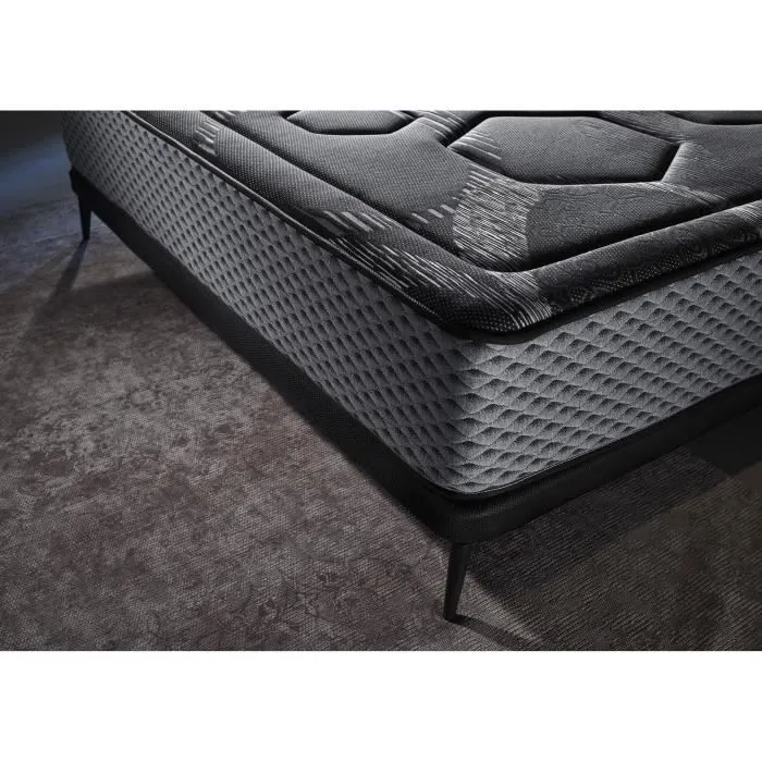 Matelas à ressorts ensachés 90x190 cm Graphene Night Comfort epaisseur 30 cm+/-2 - Matris.-2