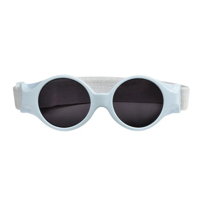 Beaba Lunettes de soleil avec bande ajustable pour bébé Bleu-0