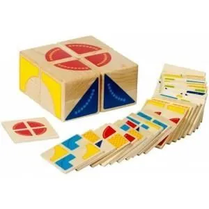 Jeu de casse-tête en bois - GOKI - Kubus (GK-58649) - Multicolore - A partir de 3 ans-0