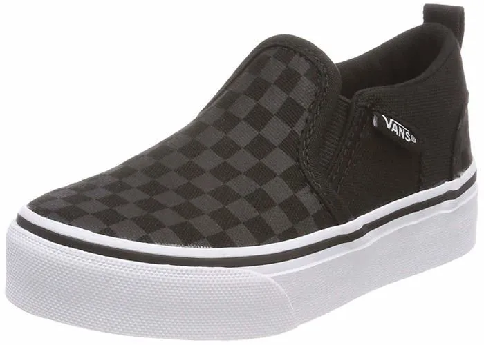 Skateshoes Vans - VN000VH001X - Mixte Enfant Asher Basket-0