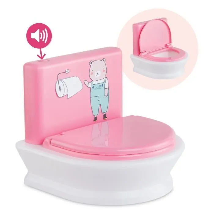 Corolle - Toilettes interactives pour poupon 30 et 36cm-0