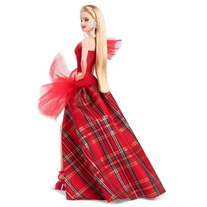 BARBIE Poupée joyeux noël blonde HRM61-2