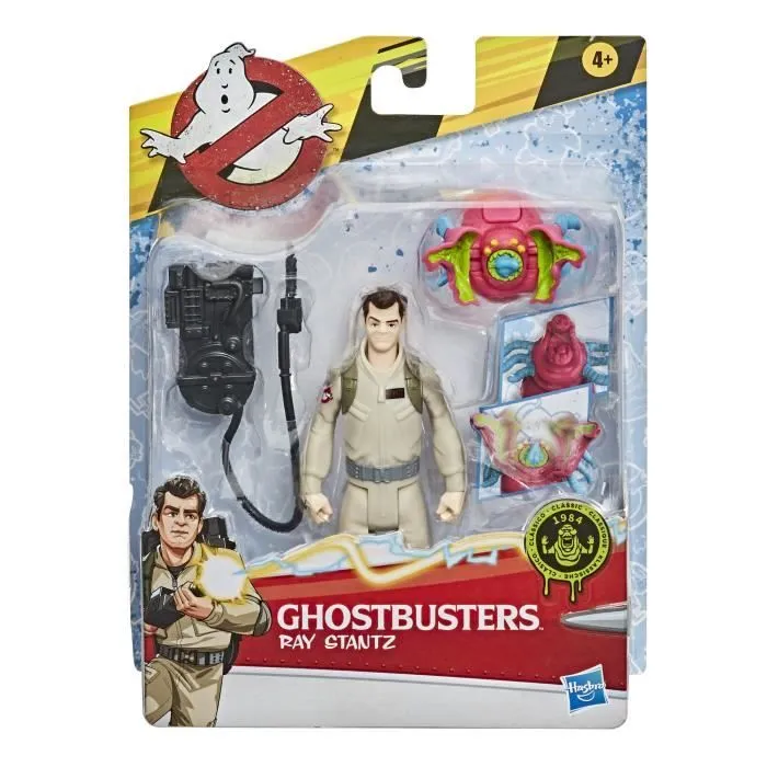 Ghostbusters Fright - Figurine Ray Stantz 13cm + Figurine de fantôme Interactive et Accessoire-0