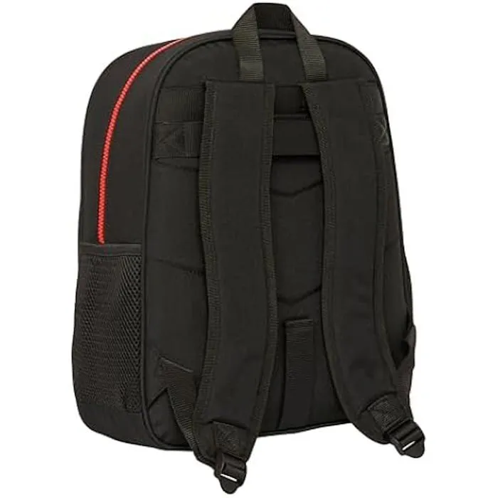 Sac à dos scolaire - SAFTA - MY Hero ACADEMIA - Noir - 32x12x38 cm - Adaptable au chariot-1