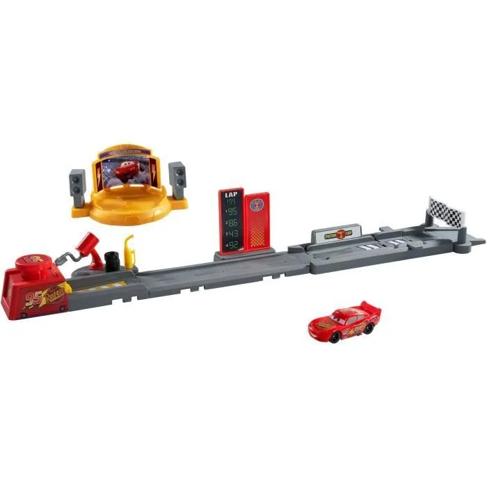 Disney · Pixar-Cars Piste Tremplin Piston Cup - Coffret Avec Piste-3