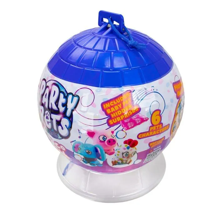 Poupee Party pets - 38199 - Disco Ball Surprise Baby Rex-1