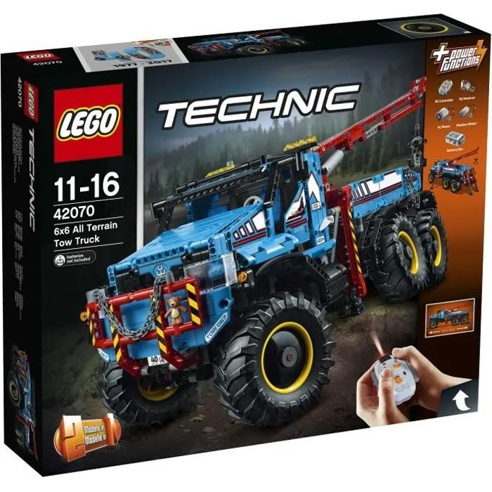 LEGO® Technic 42070 La Dépanneuse Tout-Terrain 6x6-0