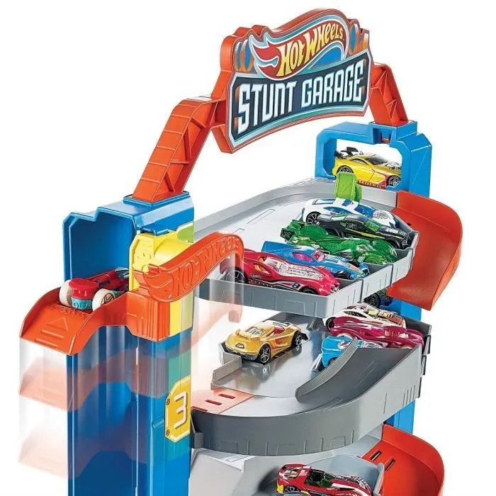 Garage Cascades Hot Wheels City - Hot Wheels - Circuit / Petite voiture - 4 ans et +-1