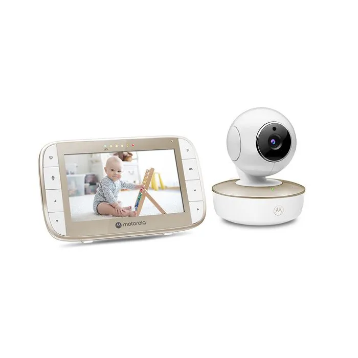 Babyphone vidéo - MOTOROLA - VM50G - Écran couleur - Numérique - Rechargeable USB-3