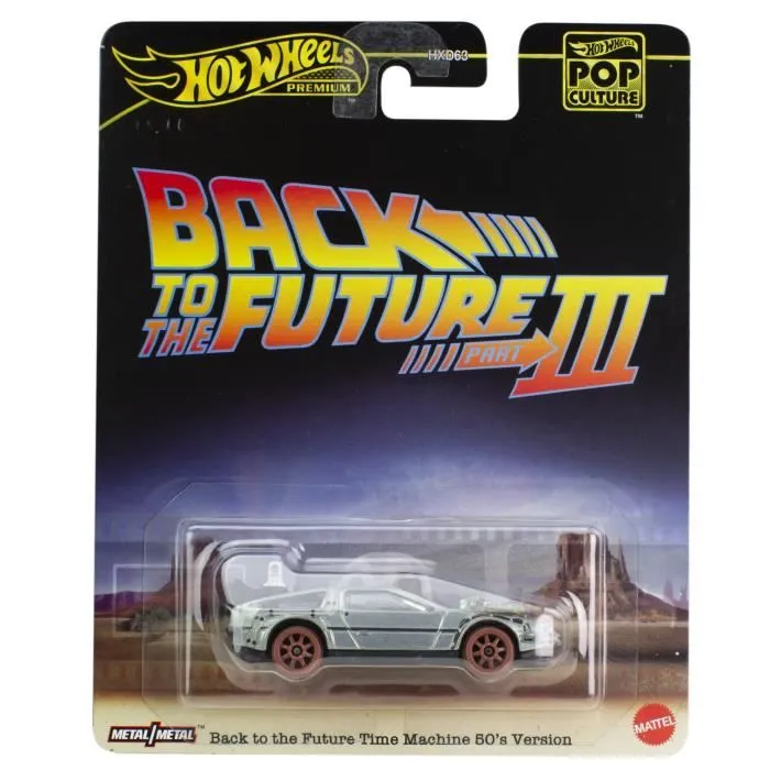 Hot Wheels-Pop Culture-Réplique de véhicule premium échelle 1/64 HXD63-3