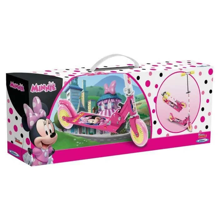 DISNEY MINNIE Trottinette pliable 2 roues-2