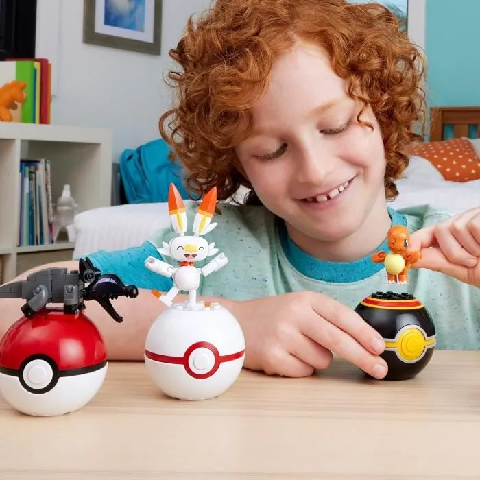 MEGA-Pokémon-Dresseur de Pokémon de type Feu-Coffret de construction HTJ06-5
