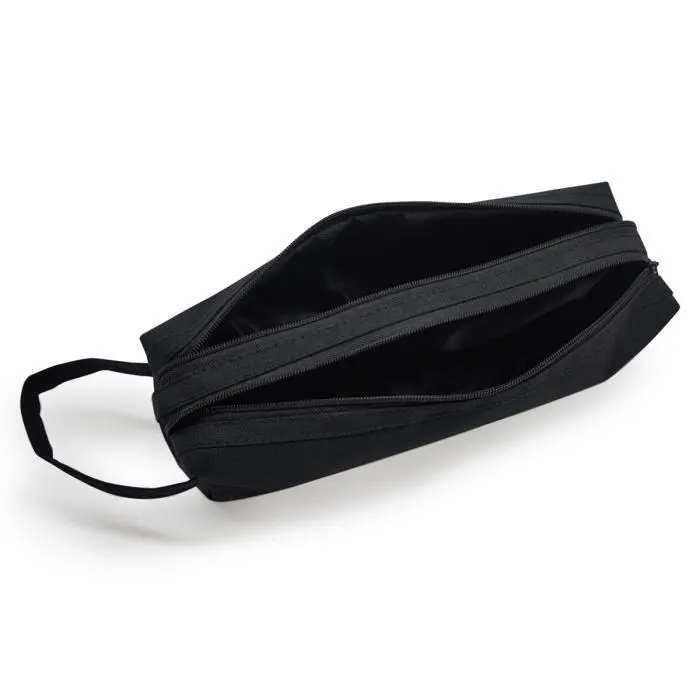 Trousse scolaire - WAYTEX - 931170 - Grande capacité - 2 compartiments - Noir-3