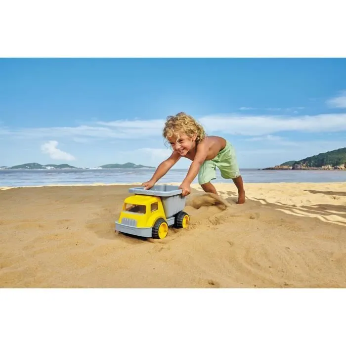 Camion jouet HAPE Load & Tote Truc - Multicolore - Pour la plage et le jardin - 3 ans et plus-0