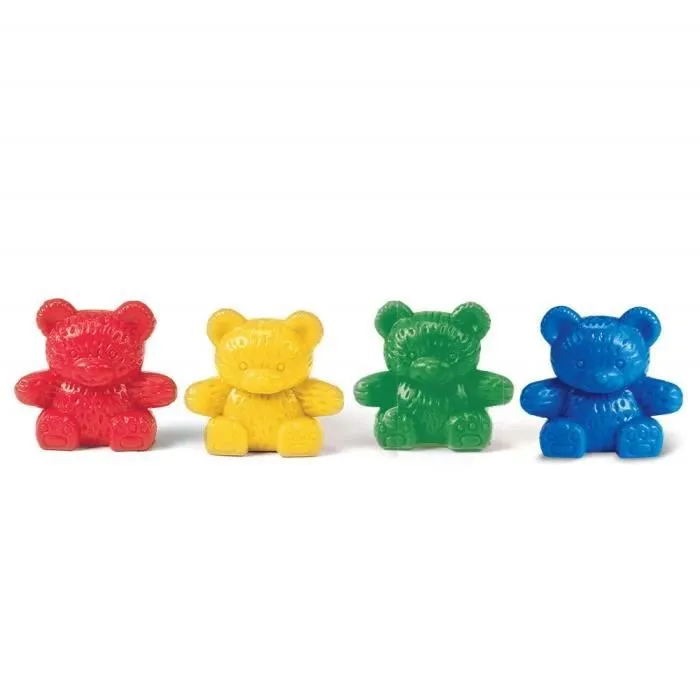 Jouet éducatif - Learning Resources - LER0725 - Kit d'ours à compter - 4 couleurs - 3 ans et plus-3