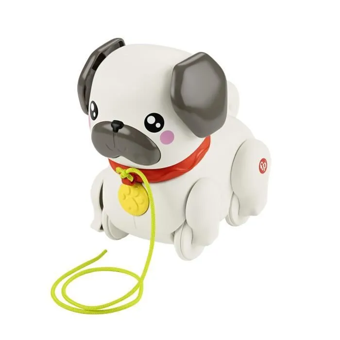 Fisher-Price-Mon Carlin à Promener-Jouet à tirer pour bébé HTW94-0