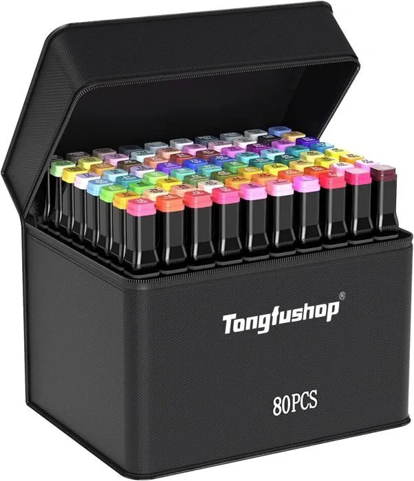 Feutres Tongfushop - 80 Marker Pen-0