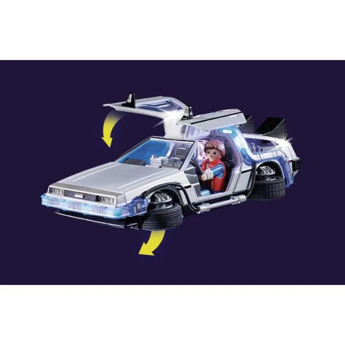 PLAYMOBIL - Retour vers le Futur - DeLorean - Classic Cars-6