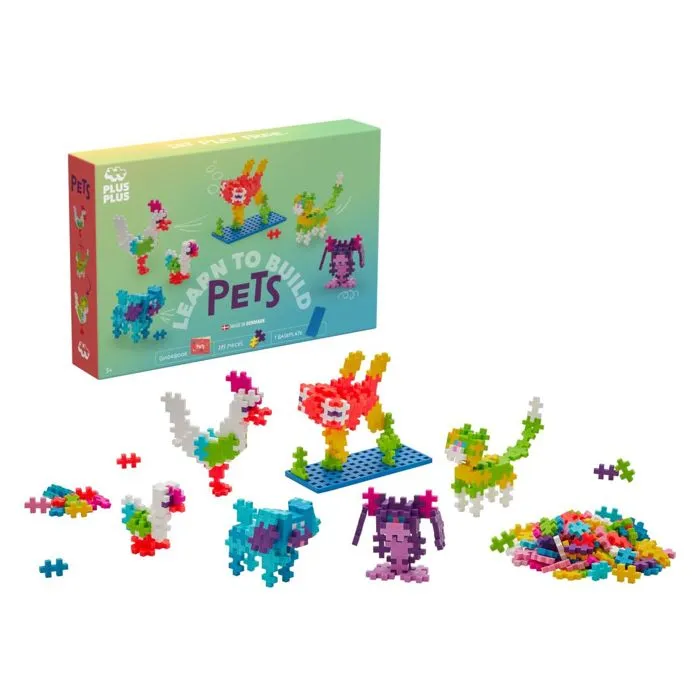 Jeu de construction - Plus Plus - Kit découverte - Thème Animaux - 275 pcs - Pour enfant dès 3 ans-2