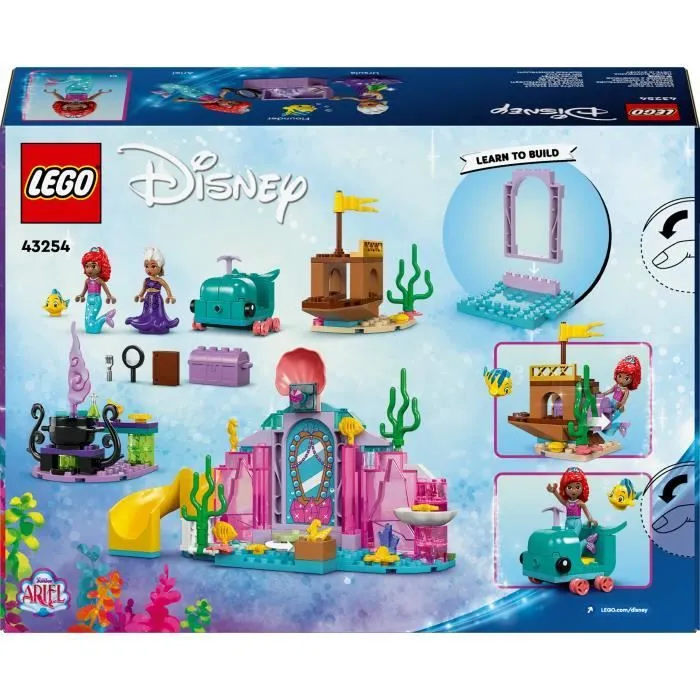 LEGO® Disney Princess 43254 La grotte de cristal d’Ariel, set de construction-5