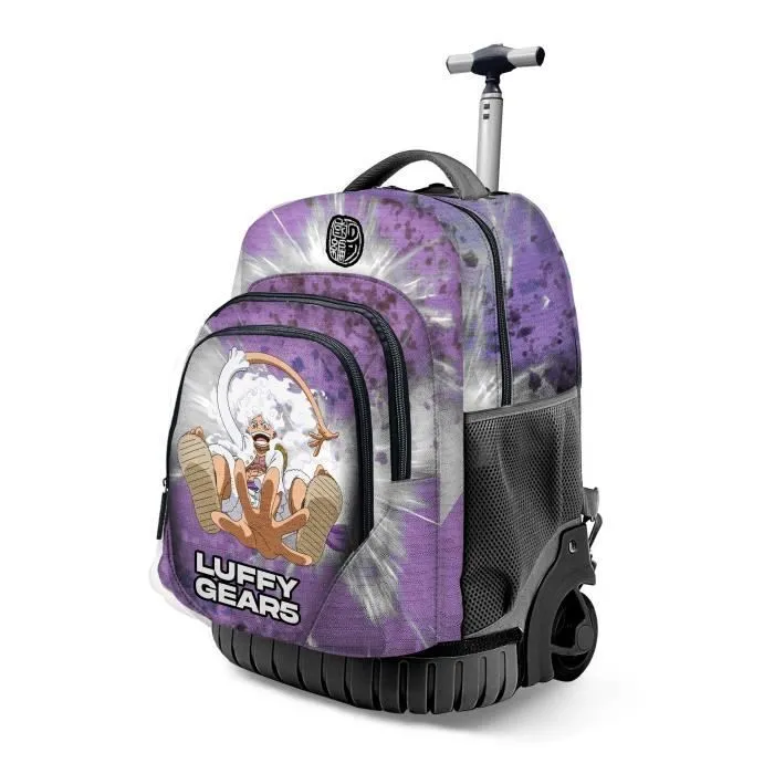 Sac à dos à Roulettes GTS FAN - One Piece Luffy Gear 5 - Lilas- Taille Unique-0