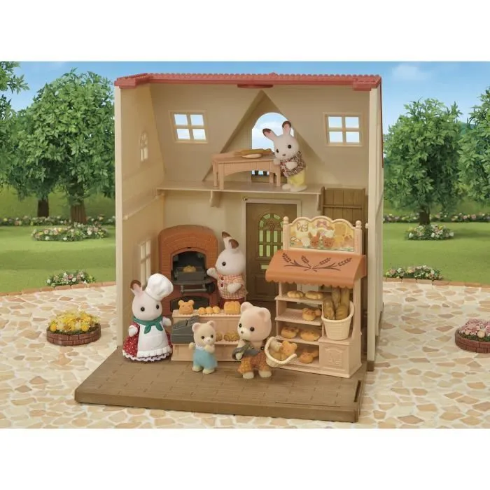 SYLVANIAN FAMILIES - Le coffret boulangerie pour Cosy Cottage - Jouet pour Enfant-2