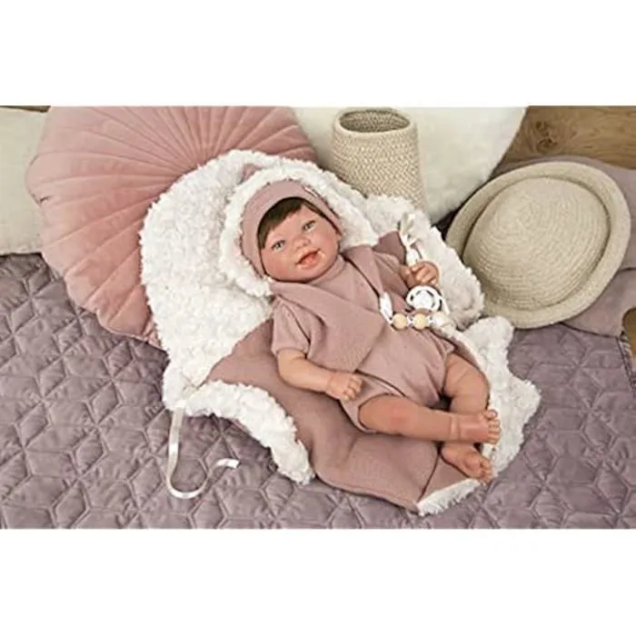 ARIAS Poignet Reborn 45 cm GiMENA C/Sac PORTABEBE 98119-0