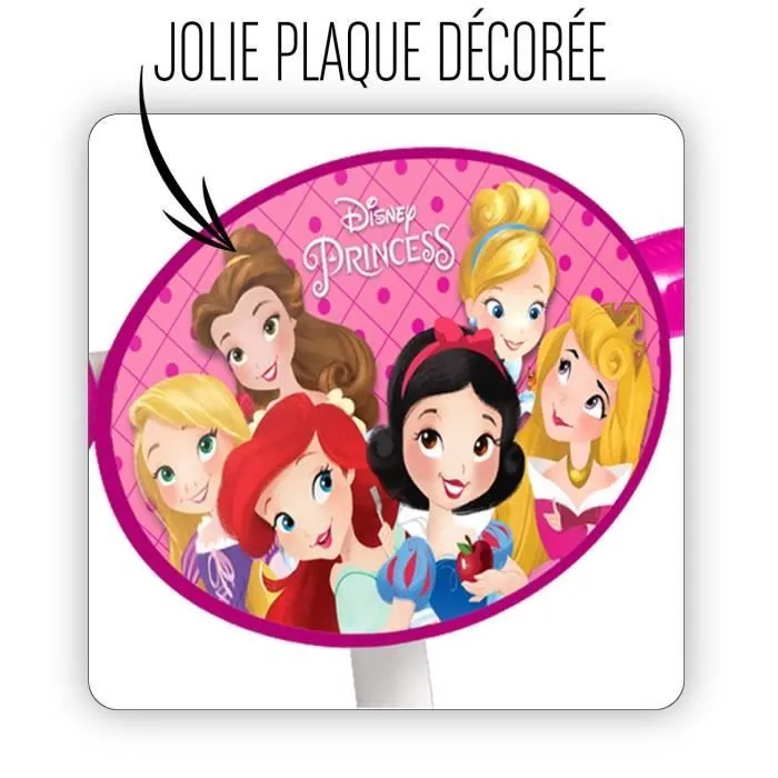 Trottinette 3 Roues - STAMP - DISNEY PRINCESSES - Ajustable en hauteur - Plateau anti-dérapant-4