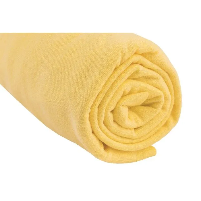 Lot de 3 Draps housse Jersey coton 70x140 jaune - EASY DORT - Bébé - Mixte-1