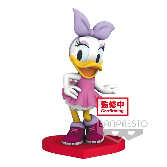Figurine Disney - BANPRESTO - Best Dressed Q Posket Daisy Duck Ver. A - 10 cm - Adulte - Mickey et ses amis-1
