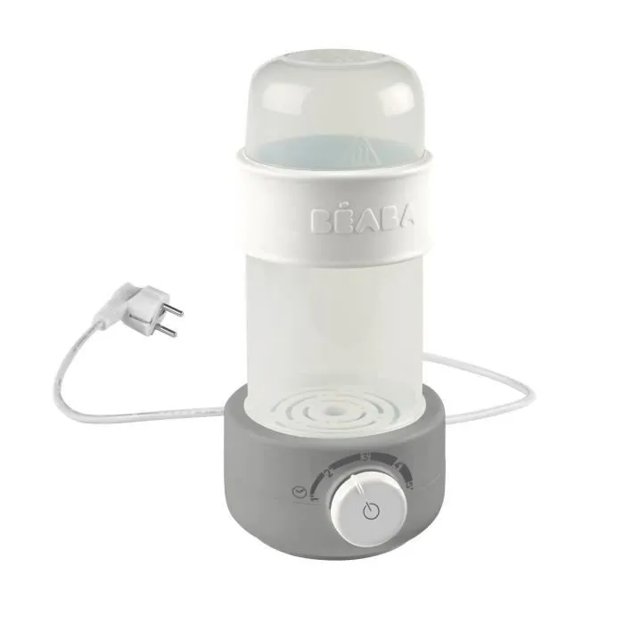 Chauffe-biberon et petits-pots BEABA Bib Secondes vapeur Grey - Evolutif et multi-fonctions-3