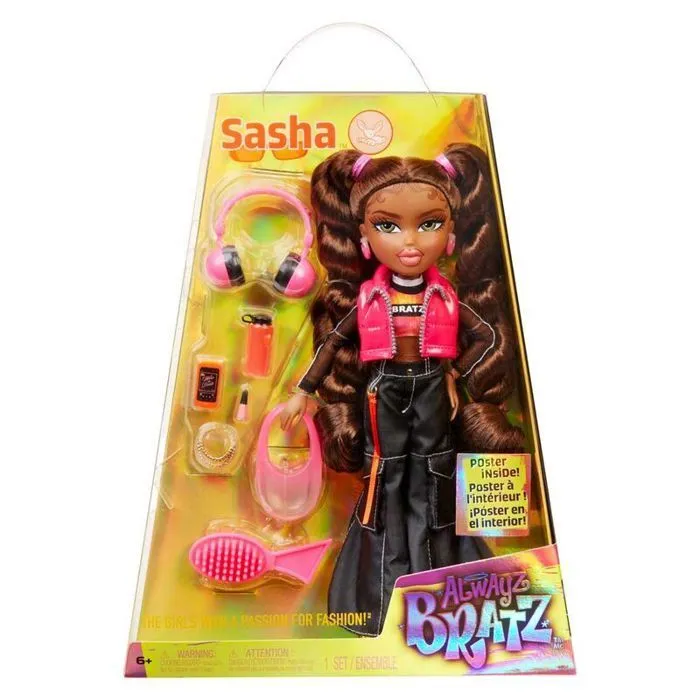 Poupée - Mga - Bratz Alwayz Bratz Sasha - Rose - 3 à 10 ans - Inspire la créativité-0