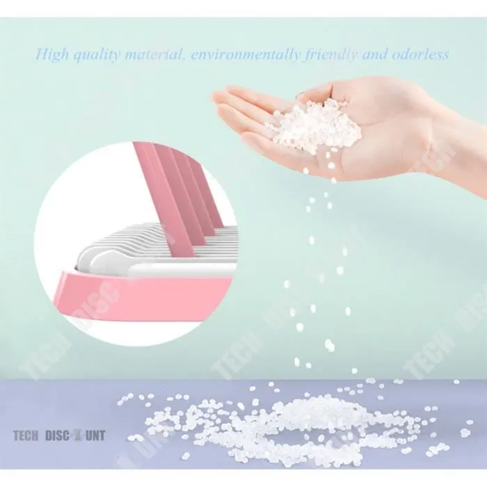 TD® egouttoir biberons pliable universel sechoir bebe vaisselle plastique porte gobelet bouteille corbeille hygiene fruits accessoir-1