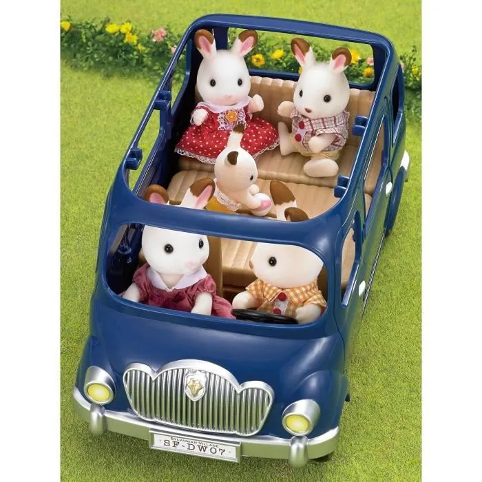 Monospace 7 places - SYLVANIAN FAMILIES - Figurines miniatures-7