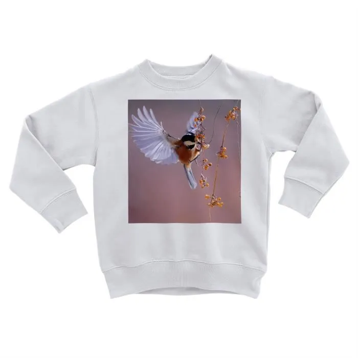 Sweatshirt Enfant Magnifique Oiseau Ailes Deployes Animal Vie Sauvage Photo Nature-0
