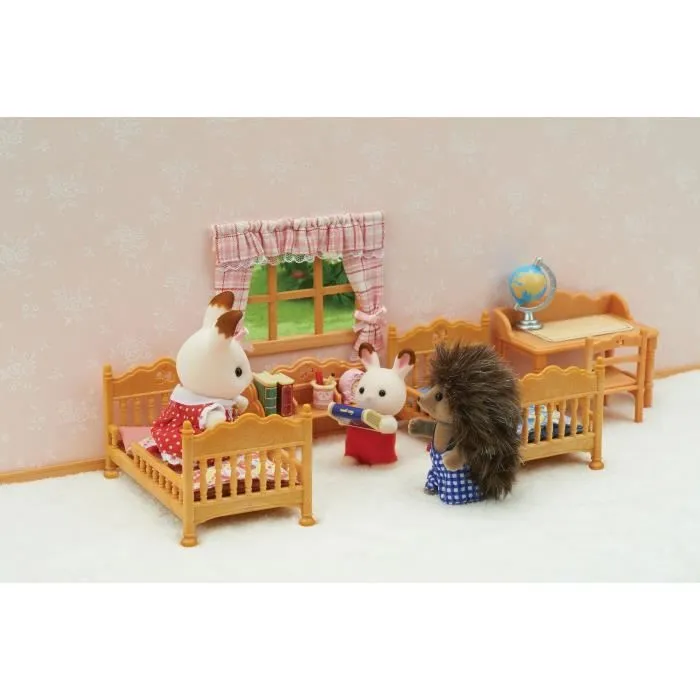 Figurines miniatures - SYLVANIAN FAMILIES - 5338 - La chambre des enfants - Meubles et accessoires pour enfants-2