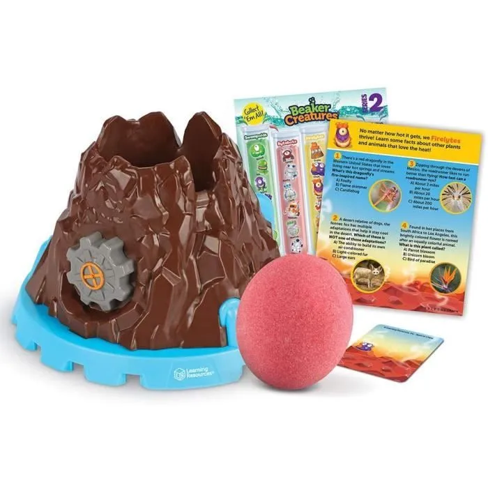 Learning Resources Resources- Volcan en éruption pour uf à réaction Beaker Creatures de, - LER3827-2