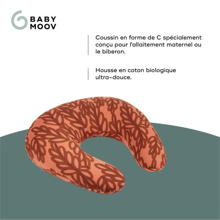 Babymoov B.LOVE COUSSIN D'ALLAITEMENT Vegetal Terracotta-2