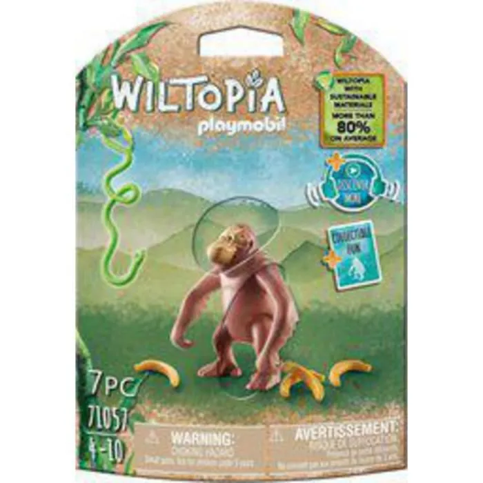 Jeux de construction - PLAYMOBIL - Playmobil 71057 ORANG OUTAN WILTOPIA - Mixte - A partir de 4 ans - Marron-0