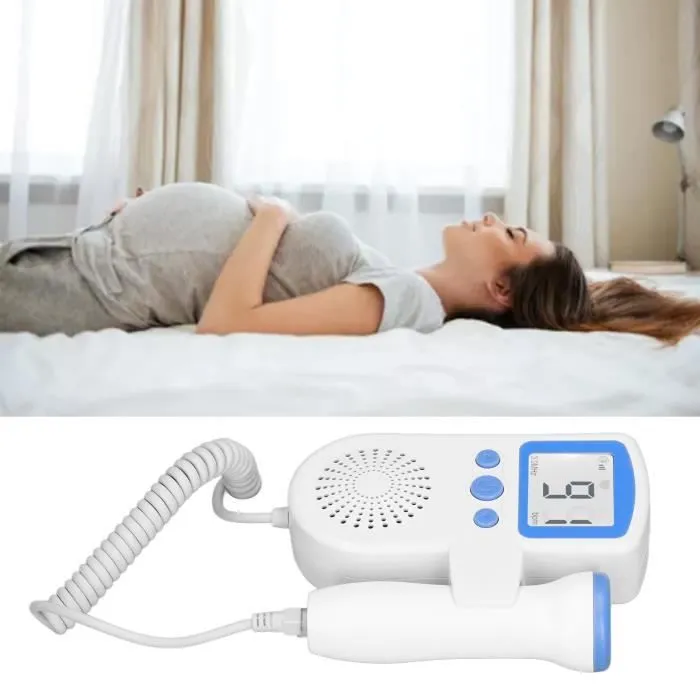 Moniteur De Rythme Cardiaque De Bébé Moniteur De Rythme Cardiaque Fœtal 3,0 Mhz Détecteur De Rythme Cardiaque Fœtal 89163-0