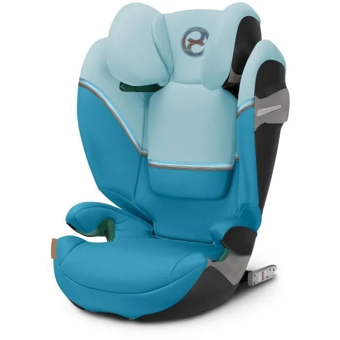 Siège auto Cybex Gold SOLUTION S2 I-FIX 3 à 12 ans - Groupe 2/3 - 100 à 150 cm Beach Blue | turquoise-0
