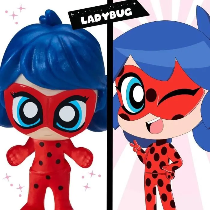 BANDAI - Miraculous Ladybug - Mini univers Chibi Parc d'attractions - Mini figurines Marinette et Climatika incluses - P50553-6