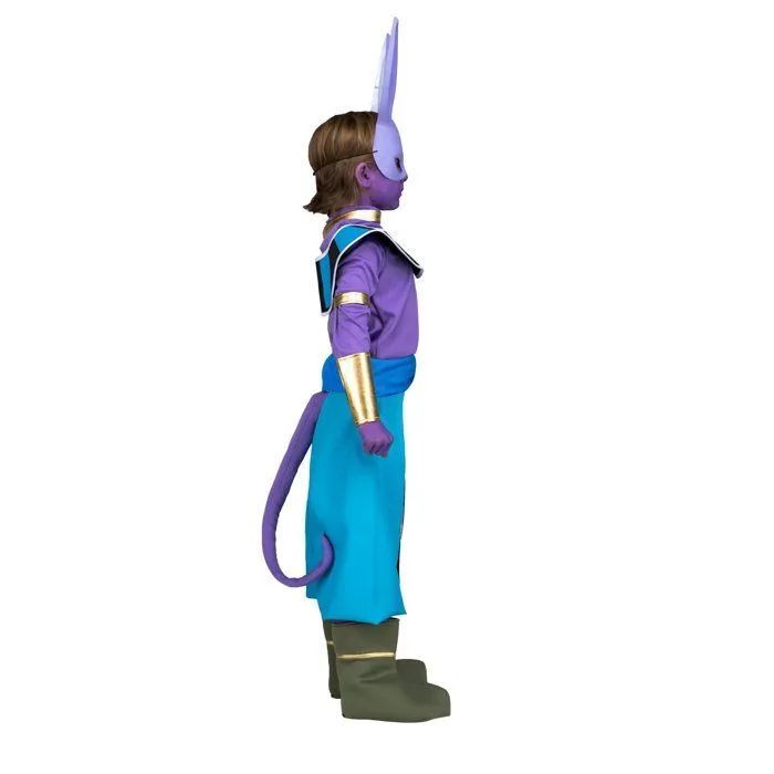 Coffret déguisement avec masque Beerus Dragon Ball enfant-2