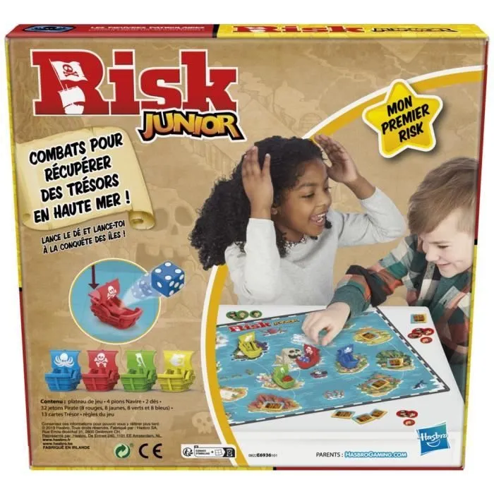 RISK - Junior - Introduction pour les enfants au jeu classique - à partir de 5 ans-6