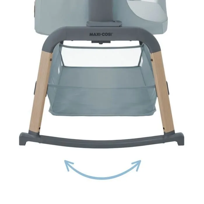 Berceau Cododo Iora Air MAXI COSI - Gris - De la naissance à 6 mois - Avec fonction balancelle-2
